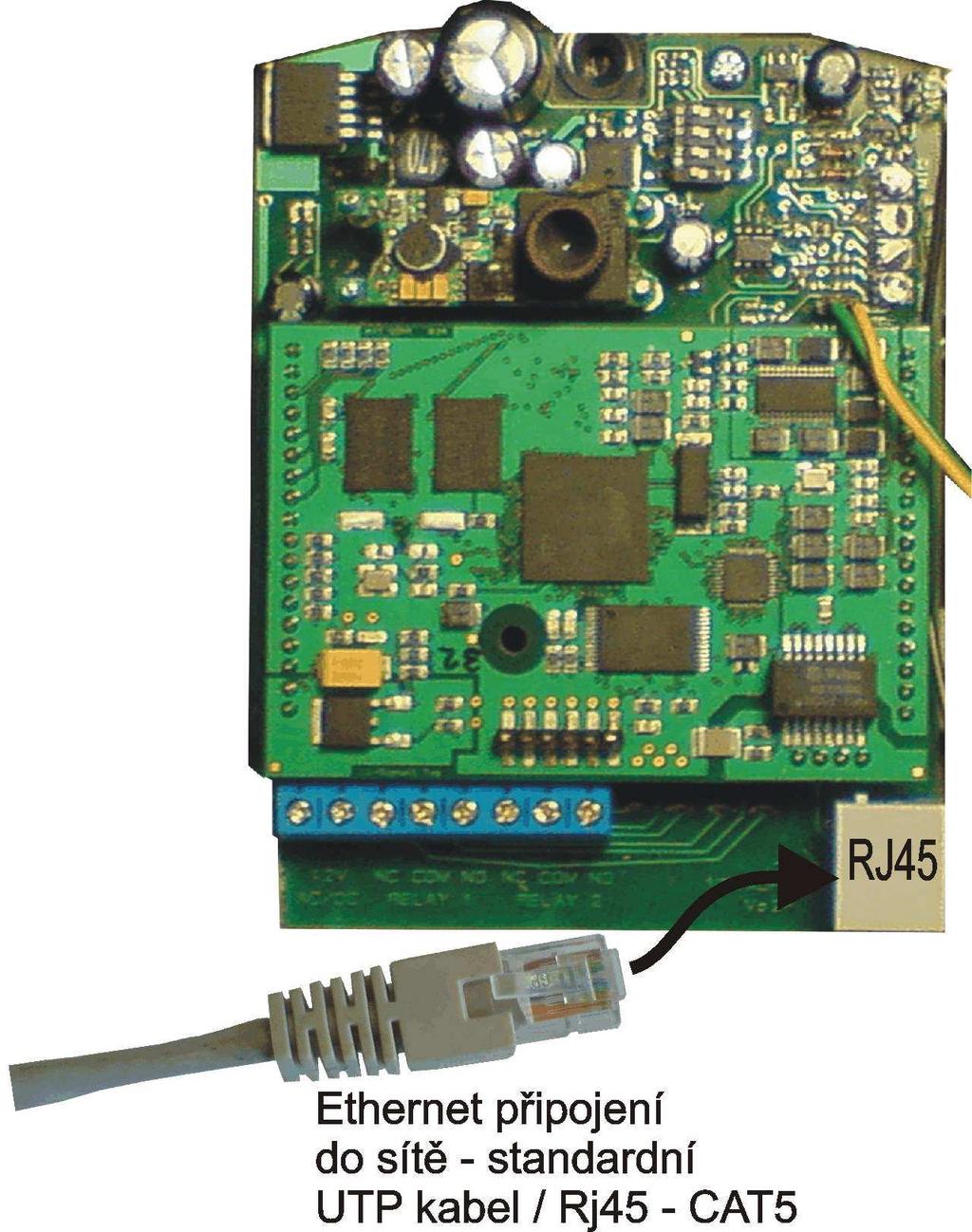 DIP switch nastavení výchozích hodnot a režimu IPDPS pomocí DIP přepínače -Obrázek 4.