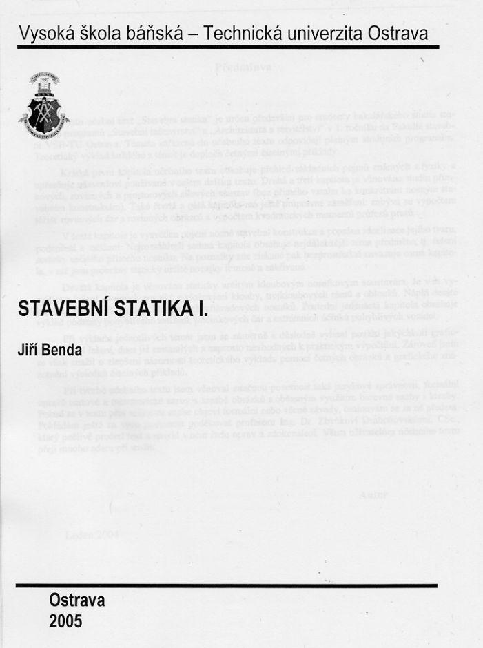 Stavebí statka,.oík bakaláského studa Stavebí statka - vyuující Ig. Leka Lausová Ig. Vladmía chalcová, h.d. Kateda stavebí mechaky (8) LH 45 Úvod do studa edmtu a Stavebí fakult VŠB-TU Ostava www: htt://fast.