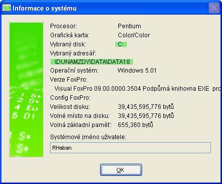 Obr. 113 O aplikaci druhá obrazovka System Info 3.22.2. Dynamické informace Tato část nápovědy umožňuje přímý přístup z aplikace DUNA na webové stránky TILL CONSULT a.s.. Jsou přístupné pouze pokud jsme v momentálně připojeni k Internetu.