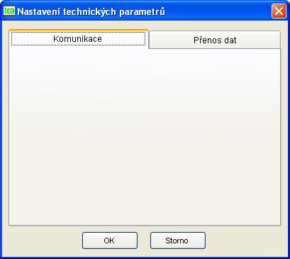 úhradě a bankovních výpisů. 3.2.6. Technické parametry zál. Komunikace (Obr. 30) Obr.