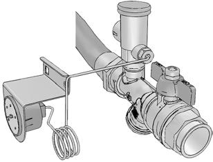 Make sure that the capillary tube does not come in contact with sharp edges and prevent