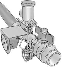 Change the position of the manometer when piping is on the left side of the unit Close the