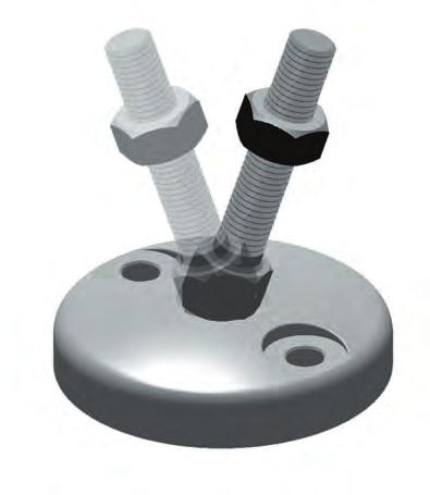 Technické pokyny pro stavěcí nožky Modulární sestavení stavitelné nožky Použití: Nožky jsou koncipovány modulárně. Jednotlivé komponenty lze dle případu použití individuálně kombinovat.