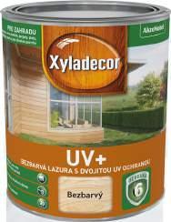 XYLADECOR UV+ XYLADECOR TERRACE XYLADECOR ČISTIČ DŘEVA XYLADECOR OŠETŘUJÍCÍ OLEJ PRO ZAHRADU PRO ZAHRADU PRO ZAHRADU PRO ZAHRADU Popis: Bezbarvá