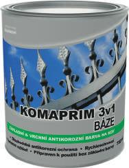 Teoretická vydatnost: 12-15 m 2 /l Počet vrstev: 1-2 vrstvy Odstíny: šedá, červenohnědá Balení: 0,75 l; 4 l; 10 l Popis: Základní a vrchní antikorozní email na kov.