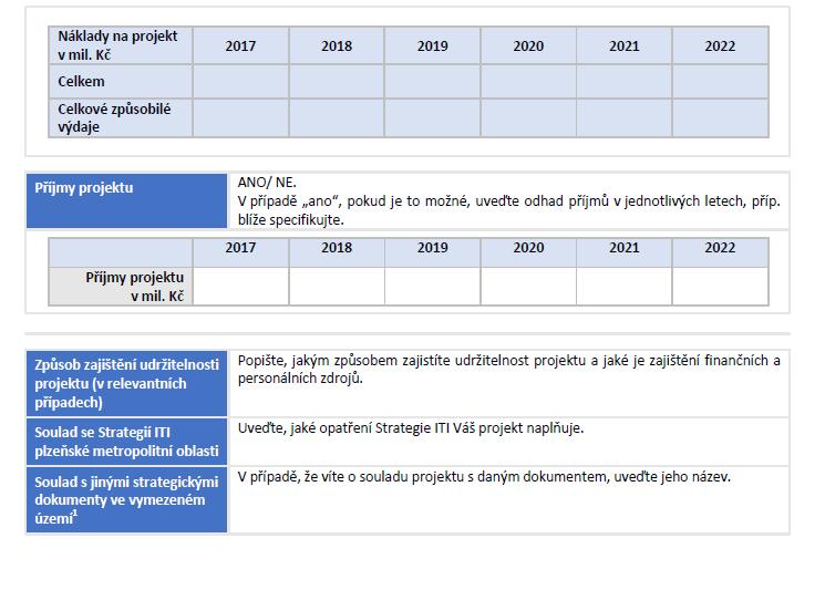 Doba udržitelnosti je stanovena na 5 let od provedení poslední platby příjemci ze strany ŘO IROP (hodnoty indikátorů, cíle a výstupy projektu,..).