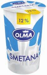 Smetana 12% 200 g Zakysaná