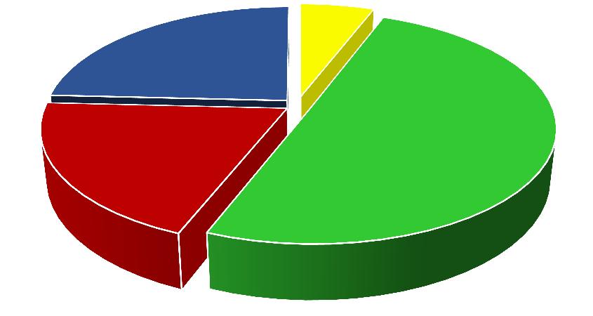 Procento tělesného tuku (% TT) 24% 6% Zvýšené či vysoké % TT má 44 % studentů, 5 56 % dívek a 32 % chlapců nízké % optimální % zvýšené % vysoké % Vysoké % TT má