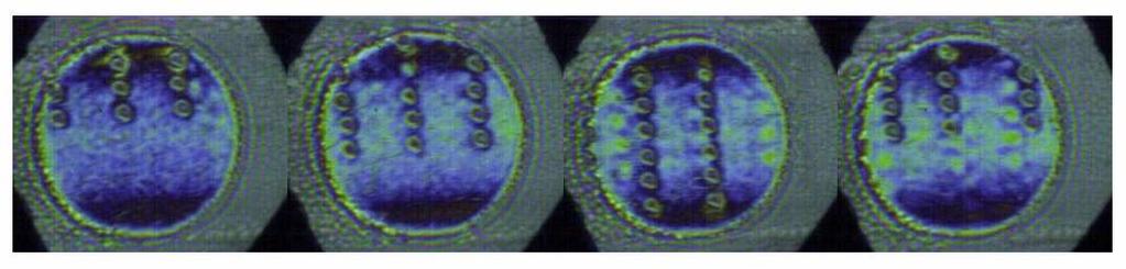 NÁVRH METODICKÉHO PŘÍSTUPU K ŘEŠENÍ 4.5 Experiment s modifikovanou topografií Posledním realizovaným experimentem bylo navození podmínek nedostatečně mazaného kontaktu s modifikovanou topografií.