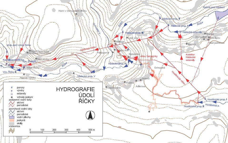 HYDROGRAFIE ÚDOLÍ ŘÍČKY