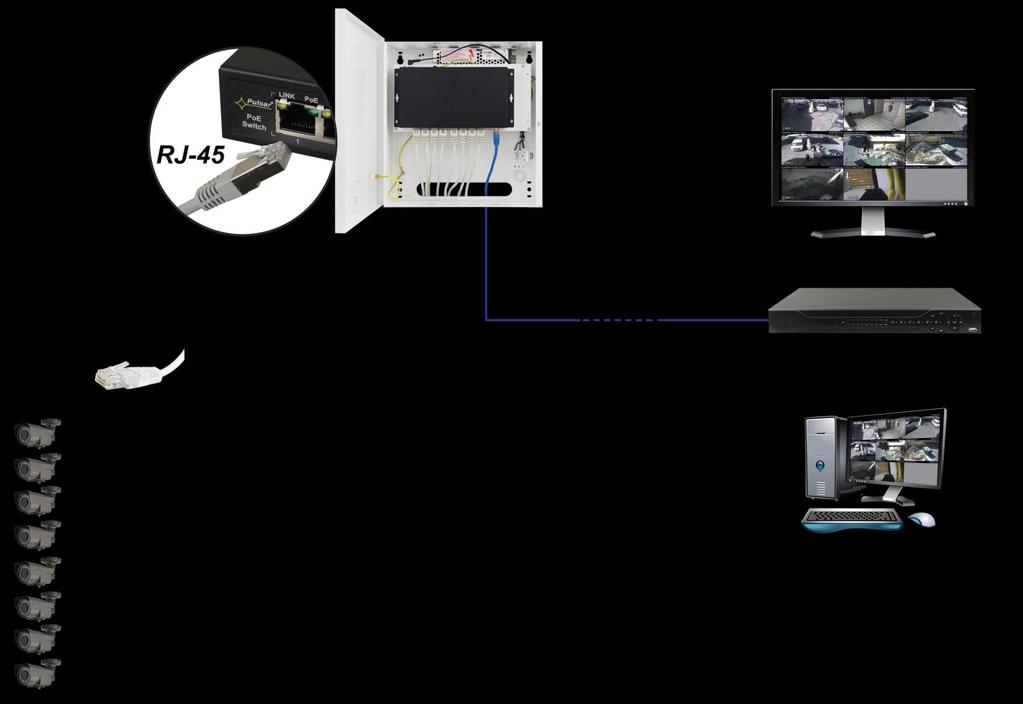 S98-C v1.1 Switch 9-portový S98-C pro 8 IP kamer v krytu Vydání: 3 ze dne 09.01.2017 Nahrazuje vydání: 2 ze dne 22.02.