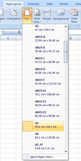 3. Vyberte položku Page Setup (Vzhled stránky) a zvolte požadovanou možnost Paper Size (Formát papíru). 4. Vyberte položku Options (Možnosti) a přejděte do ovladače tiskárny.