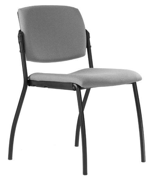 Lara do vyprodání zásob 909 povrch rámu: NOVINKA černý / šedý lak N / G chrom C čalouněná skládací židle, kvalitní čaloun, velmi dobré vlastnosti pro uskladnění, ocelový rám kruhového průřezu,