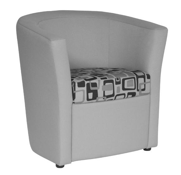 40 0,65 bm hloubka: víceúčelové sofa pro komerční a čekárenské prostory, chromovaná ocelová podnož, integrovaná zásuvka 230V/50 Hz (SCHUKO), 2x USB 2,0 port 5W, vstupní flexo šňůra,5 m, vidlice CEE