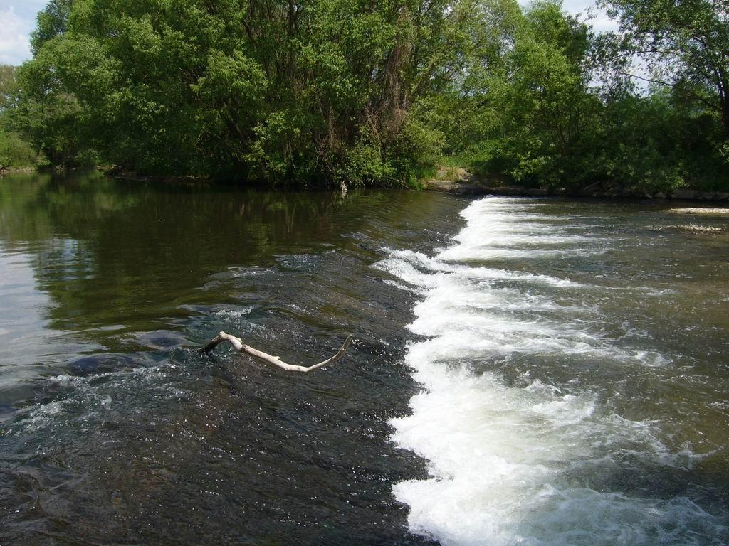 Obrázek 5: Splav na řece