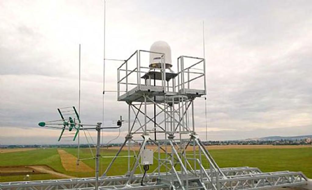 Meteorologický radar Umístění (Zlín,