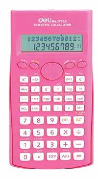 Kalkulačka má velký dvouřádkový LCD displej, tlačítko vypnutí. Ke kalkulaččce je přiložený návod.