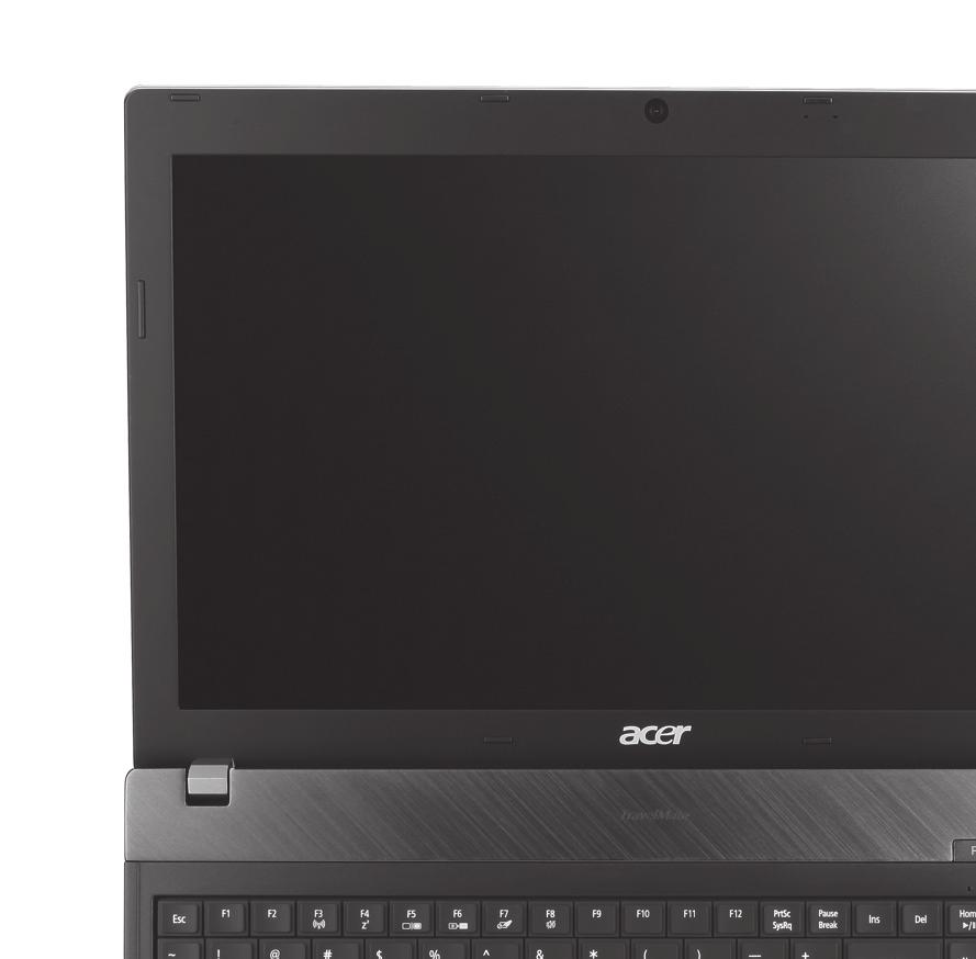 4 Seznámení s notebookem Acer