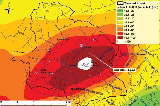 Díky informacím z horní části povodí byl včas vypuštěn rybník v Okoři, ve kterém následně došlo k částečnému zachycení a další transformaci povodňové vlny.