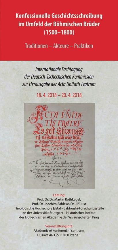 Bibliografie k dějinám židů v českých zemích. Místo a datum konání: Praha, 27. 3. 2018. Pořadatel: Historický ústav AV ČR, v. v. i. Spolupořadatel: Židovské muzeum v Praze.