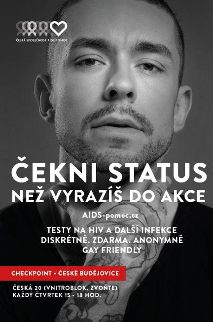 TESTOVÁNÍ NA HIV V ČESKÝCH BUDĚJOVICÍCH Pobočka v Českých Budějovicích je v provozu od května 2017.