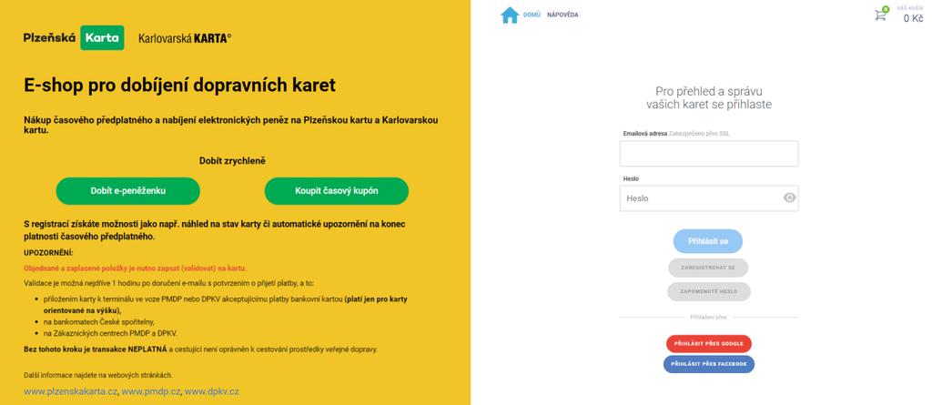 5 K čemu e-shop slouží E-shop pro dobíjení dopravních karet registrovaných v systému Plzeňská karta je internetový obchod, specializovaný na prodej jízdného, které můžete následně využívat u PMDP,