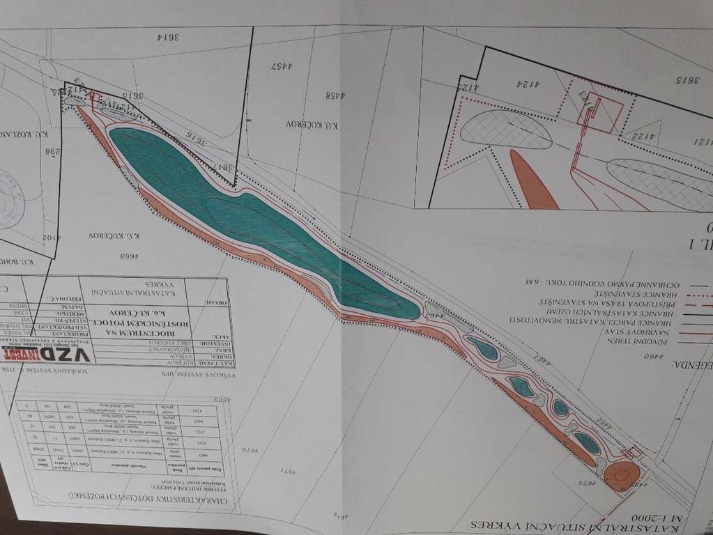 Biocentrum na Rostěnickém potoce, k.ú. Kučerov Začátkem měsíce dubna 2019 nám byla schválena dotace na výstavbu biocentra na Rostěnickém potoce vedle současného Kozlanského biocentra.