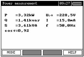 4 Přečtěte výsledky měření. 3.4 Měření parametrů smyčky Pokud se v testované síti nacházejí proudové chrániče (RCD), je potřeba je na dobu měření impedance přemostit.
