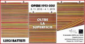 výtvarníka Luigiho Battistiho z let 1992 až 2015.