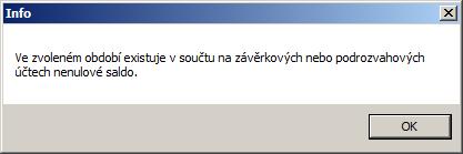 Nová kontrola do modulu Předvahy Verze 1.9.7.