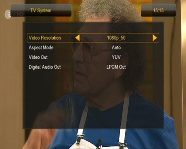 Pro získání nejlepší kvality obrazu vyberte nejvyšší možné rozlišení, které podporuje vaše HD televize.