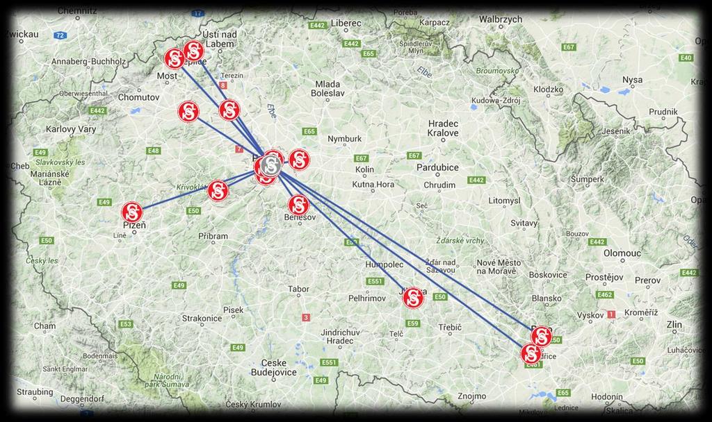 MAPA PŘIHLÁŠENÝCH JEDNOT VYÚČTOVÁNÍ KONFERENCE # Položka cena 1 Pronájem 6 050 Kč Konferenční prostory 4 000 Kč Dataprojektor 1 850 Kč WiFi 200 Kč 2 Catering 5 740 Kč Dopolední CB 1