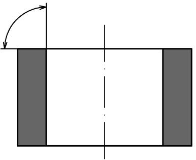 3 5 mm s = 0,5 mm h = 5 10 mm s = 0,5 5 mm h = 10 15 mm s = 5 10 mm α = 3 5 Malé díly Střední požadavky na přesnost Kuželový otvor Úkos: α = 10 15 s = 0,1 0,5 mm α = 15 20 s = 0,5 1,0 mm α