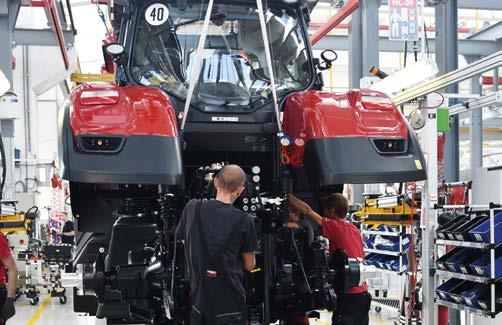 MADE IN AUSTRIA Vyrobeno s nadšením. Všechny traktory Optum CVX nesou pomyslnou vlajku rakouského strojírenství a výrobní dokonalosti.