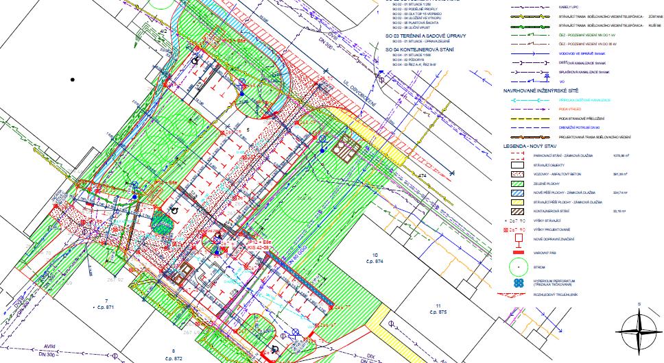 PROJEKTOVÁ DOKUMENTACE NÁVRHU NOVÉHO PARKOVIŠTĚ - MĚSTO ORLOVÁ