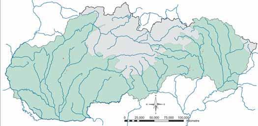 Tur áni, Hlásny, Kalina, Vach: Modelování grada ního areálu pí alky podzimní (Operophtera brumata L. 1758) p i p edpokládaných zm nách klimatu na Slovensku Obr. 3.