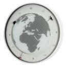 nástěnné hodiny 35 cm ø kov - bílé 1.599,00 0002990 AROUND THE WORLD nást.