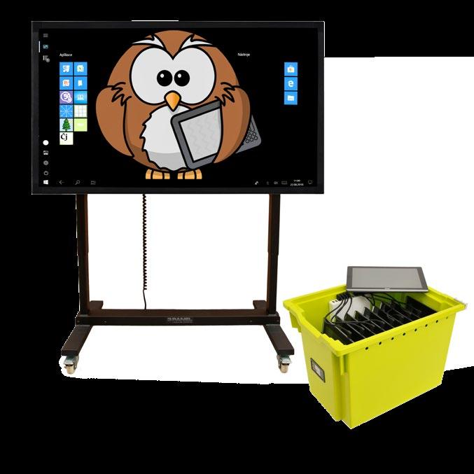 box, doprava a školení pro pedagogy 3Panel 55" 10 interaktivní panel 10x tablet nabíjecí box kompletní řešení 3Panel 55" 10x tablet nabíjecí box viz 3Panel