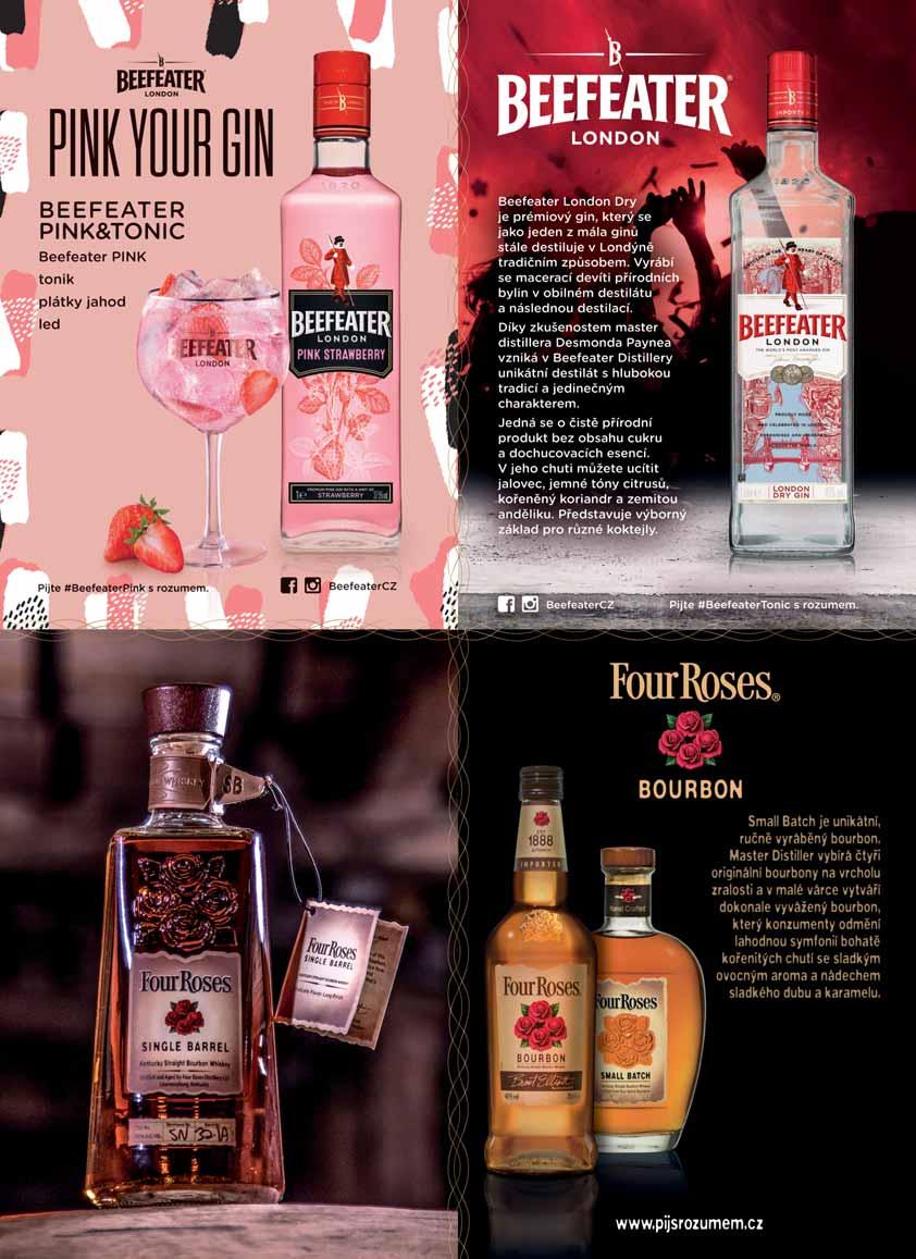 Beefeater London Pink Strawberry 37,5% 6 x 0,7 l, 12 x 1 l /0,7l 259,- Kč 313,39 s DPH /1l 339,- Kč 410,19 s DPH Beefeater London Dry Gin 40% 12 x 0,7 l, 12 x 1 l /0,7l 259,- Kč 313,39 s DPH /1l