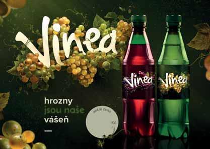 Vinea bílá, Frizzante 24 x 0,25 l plech Vinea červená, bílá 12 x 0,5 l 8,61 Kč 9,90 s DPH