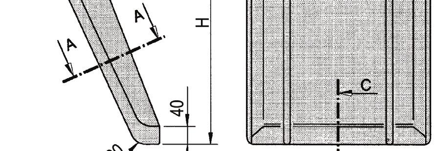 000 660 670 800 750 2,0 latníky čtvtky - materiál pozink, s plast.hranou 6 cm 0213 651.