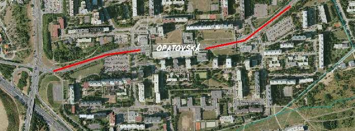 Lokalita 4 Ulice Opatovská nejvyšší