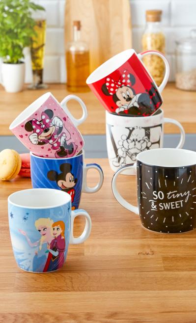 119 Kč, objem 45 l 249 Kč Disney od HRNEK S POHÁDKOVÝMI MOTIVY lze mýt v myčce, na výběr: s potiskem Minnie Mouse, Frozen nebo Mickeyho Mouse,