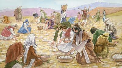 4) ZÁZRAK KAŽDÉHO DNE 4 Hospodin řekl Mojžíšovi: Hle, sešlu vám z nebe chléb a lid bude vycházet a sbírat pro svou každodenní potřebu, abych ho vyzkoušel, bude-li chodit podle mého zákona nebo ne.