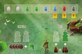 Hráči vykonají akci tak, že umístí 1 nebo více poddaných ze své zásoby na svou desku hráče nebo na libovolnou odhalenou kartu královské přízně na herním plánu.