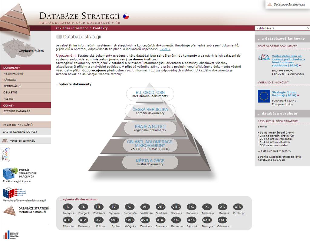 Obr. 7: Domovská stránka