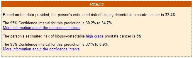 s biopsií prostaty. Bylo provedeno celkem 5519 biopsií, z toho pouze 150 pacientů mělo PSA > 6 ng/ml.