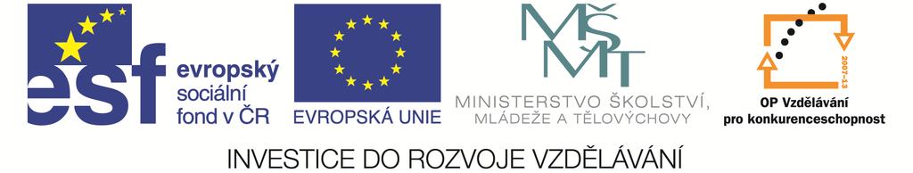 Náv a adra školy: Střdní škola růmylová a umělcká, Oava, říěvková organiac, Prakova 99/8, Oava, 746 Náv oračního rogramu: OP Vdělávání ro konkurncchonot, oblat odory.5 Rgitrační čílo rojktu: CZ..7/.5./4.