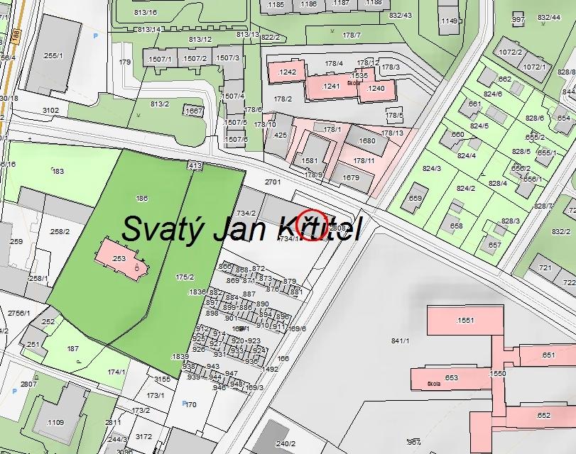 Horažďovice, rack v technologické místnosti, 2. NP, souřadnice cca 49.3211097N, 13.
