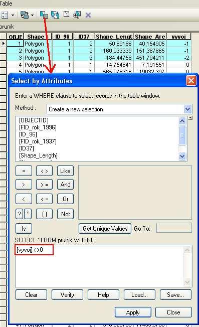 Tabulku lze upravit tak, že se vybere vše mimo hodnoty 0 (pomocí Select by Atributes podmínka nové pole <> 0) a nechá se pomocí Field Calculator nahradit jinou hodnotou (názvu nového pole kliknout